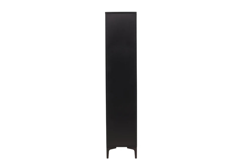 Regal Piring aus Stahl in schwarz, 40x90x190 cm von Venture Home – Bild 24