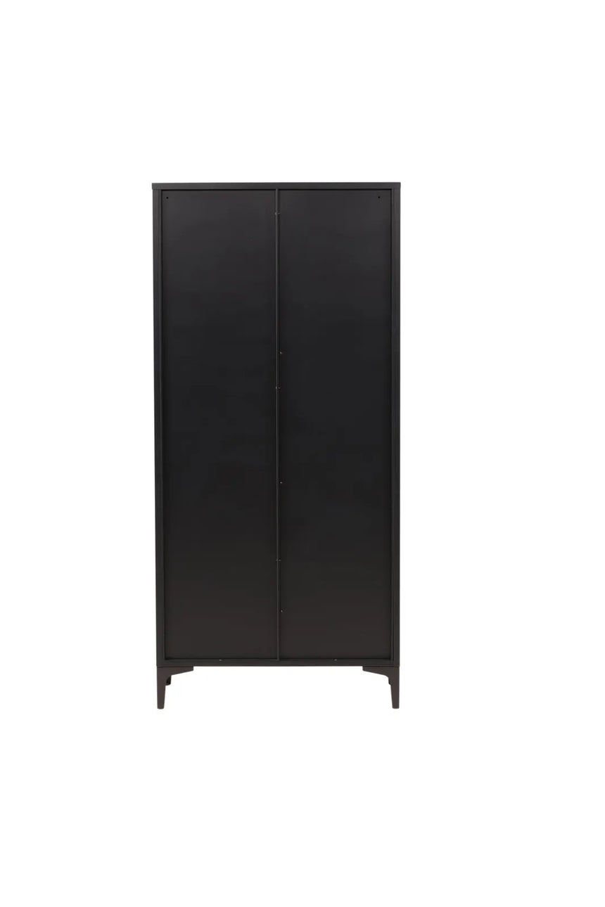 Regal Piring aus Stahl in schwarz, 45x85x183 cm von Venture Home – Bild 7
