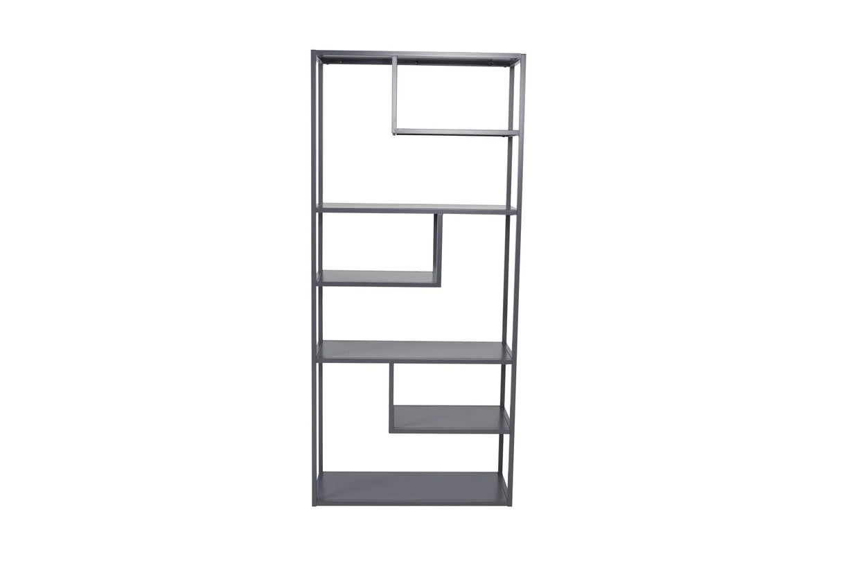 Regal Staal aus Stahl in hellgrau, 35x85x188 cm von Venture Home – Bild 1