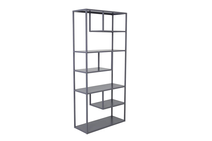 Regal Staal aus Stahl in hellgrau, 35x85x188 cm von Venture Home – Bild 2