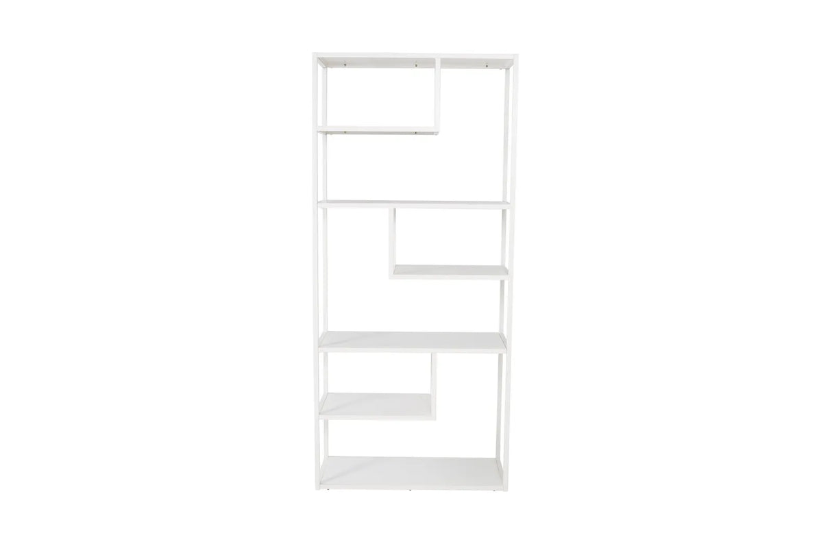 Regal Staal aus Stahl in weiß, 35x85x188 cm von Venture Home – Bild 1