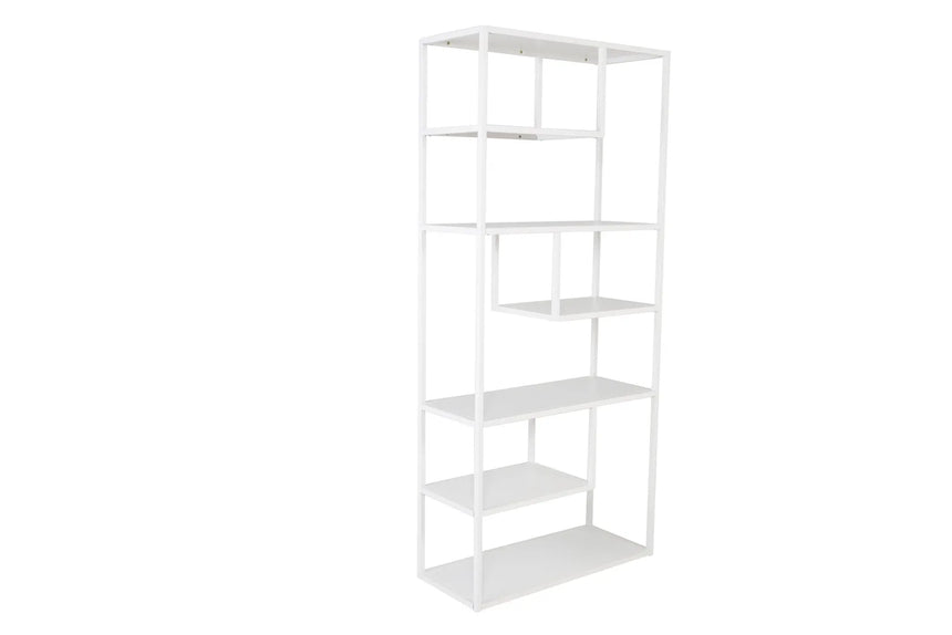 Regal Staal aus Stahl in weiß, 35x85x188 cm von Venture Home – Bild 2