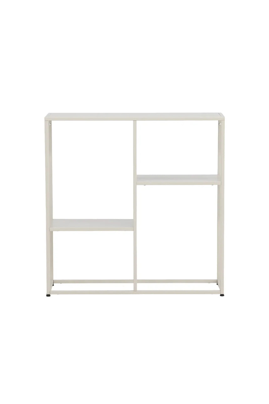 Regal Staal in beige, 26x80x80 cm von Venture Home – Bild 1