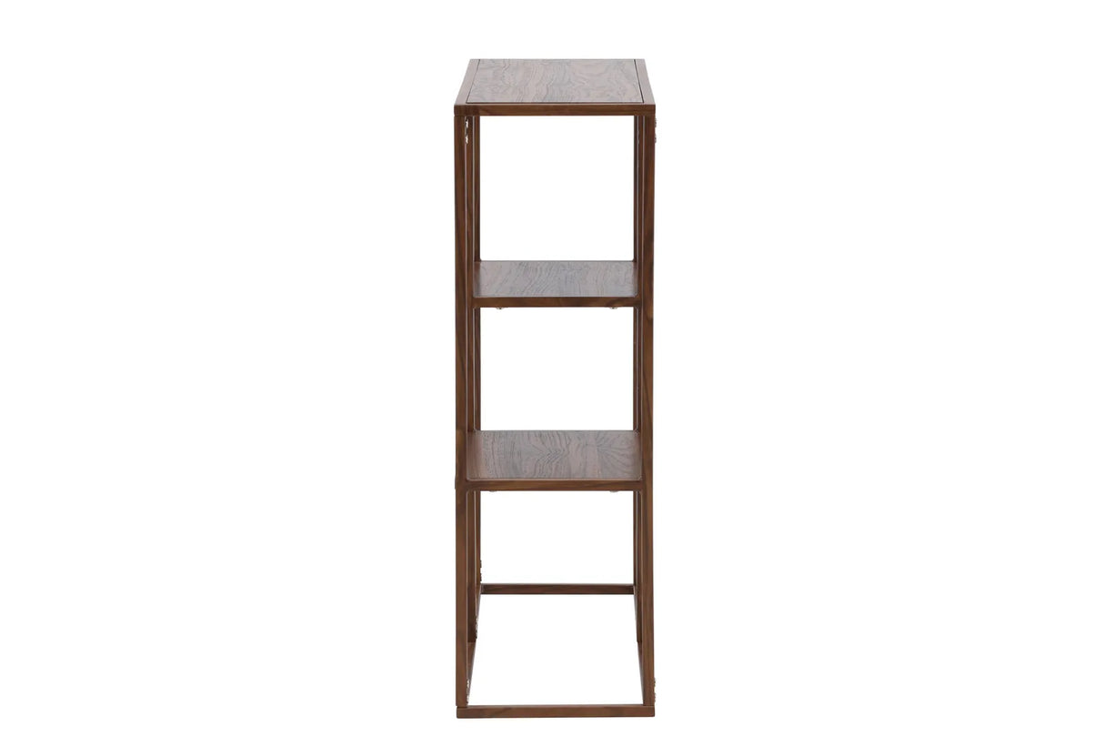 Regal Staal walnussfarbend, 26x80x81 cm von Venture Home – Bild 20