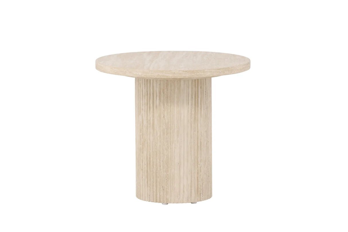 Runder Couchtisch Härön in beige ⌀50 von Venture Home – Bild 17