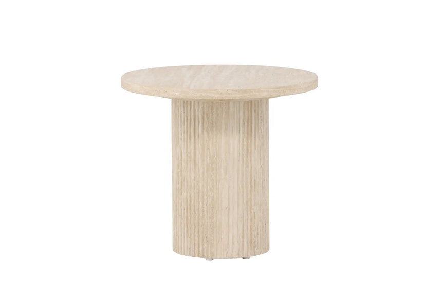 Runder Couchtisch Härön in beige ⌀50 von Venture Home – Bild 17