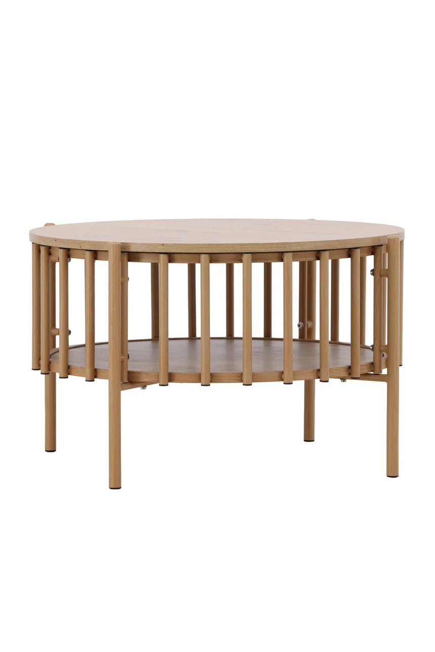 Runder Couchtisch Rubbo natufarbend ⌀80 von Venture Home – Bild 2