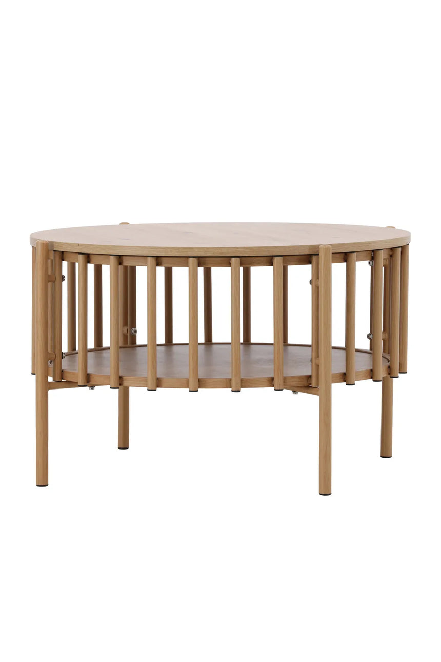 Runder Couchtisch Rubbo natufarbend ⌀80 von Venture Home – Bild 3