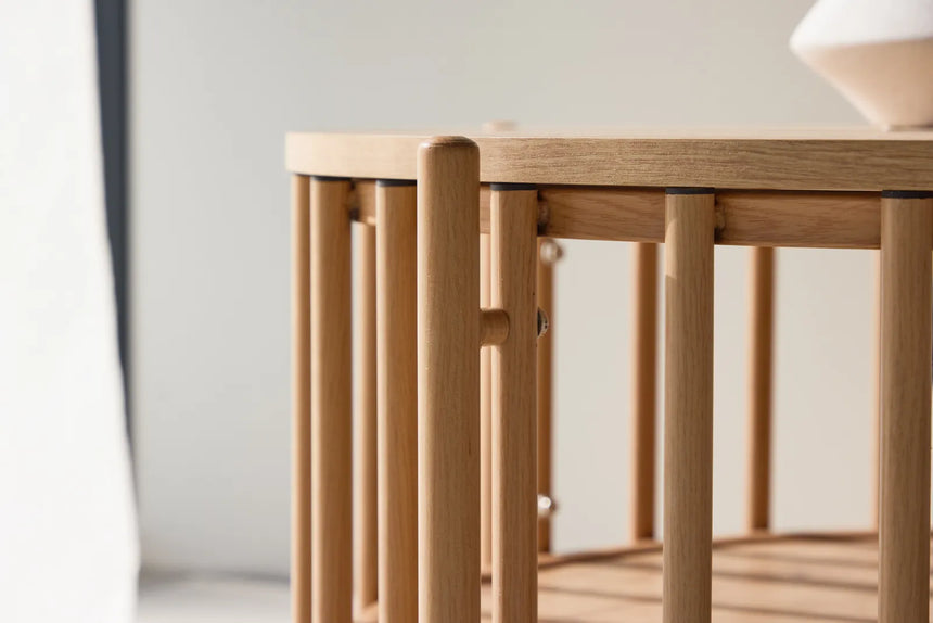Runder Couchtisch Rubbo natufarbend ⌀80 von Venture Home – Bild 31