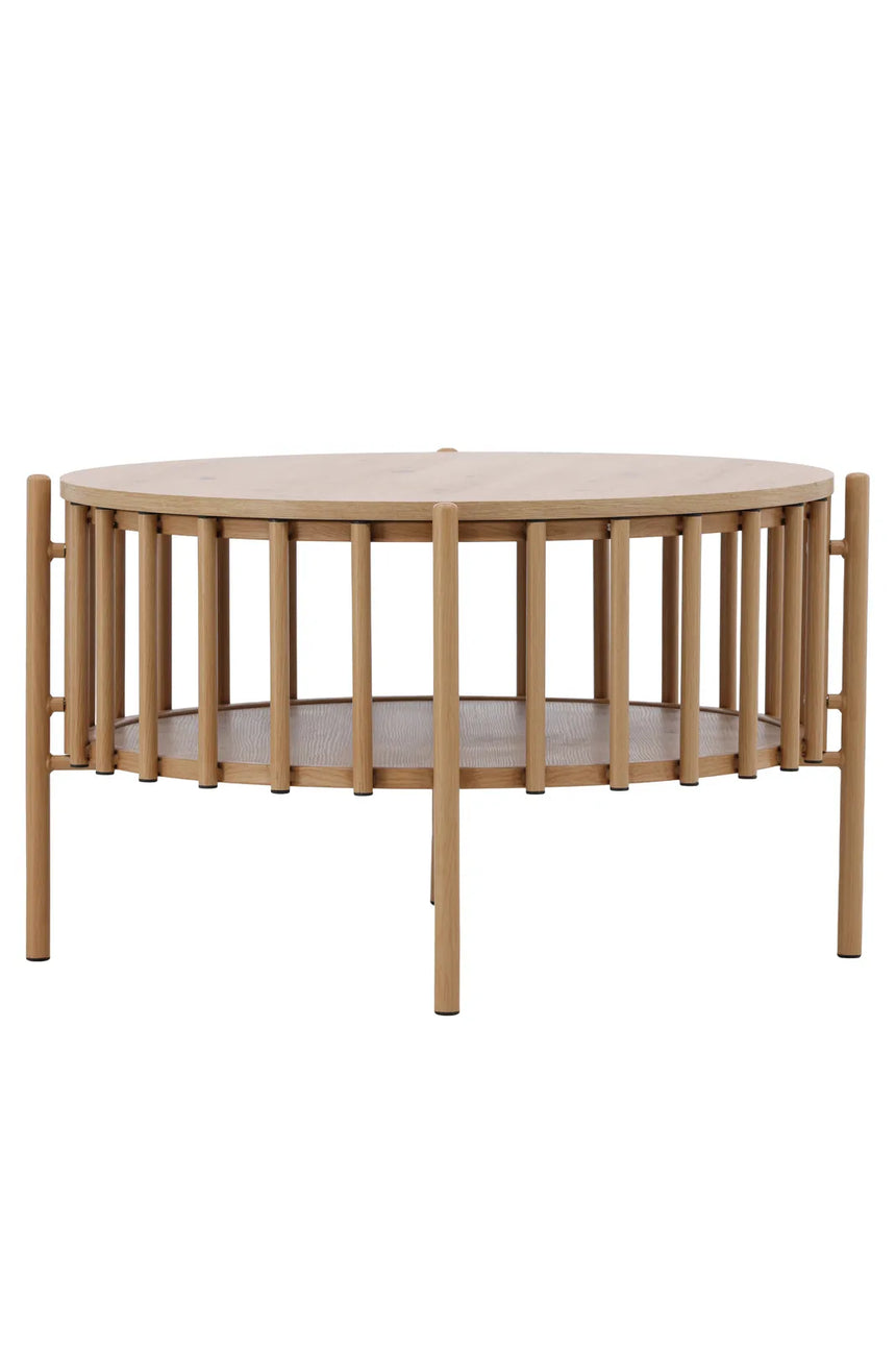 Runder Couchtisch Rubbo natufarbend ⌀80 von Venture Home – Bild 4