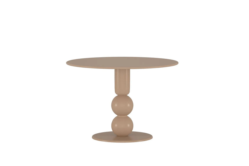 Runder Esstisch Boule in beige Ø110 von Venture Home – Bild 3