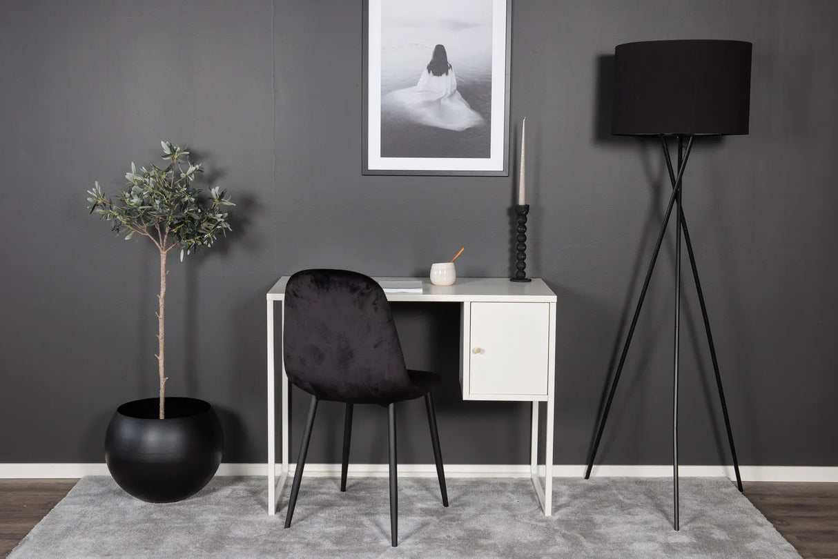 Schreibttisch Bakal aus Stahl in weiß, 45x95x50 cm von Venture Home – Bild 4