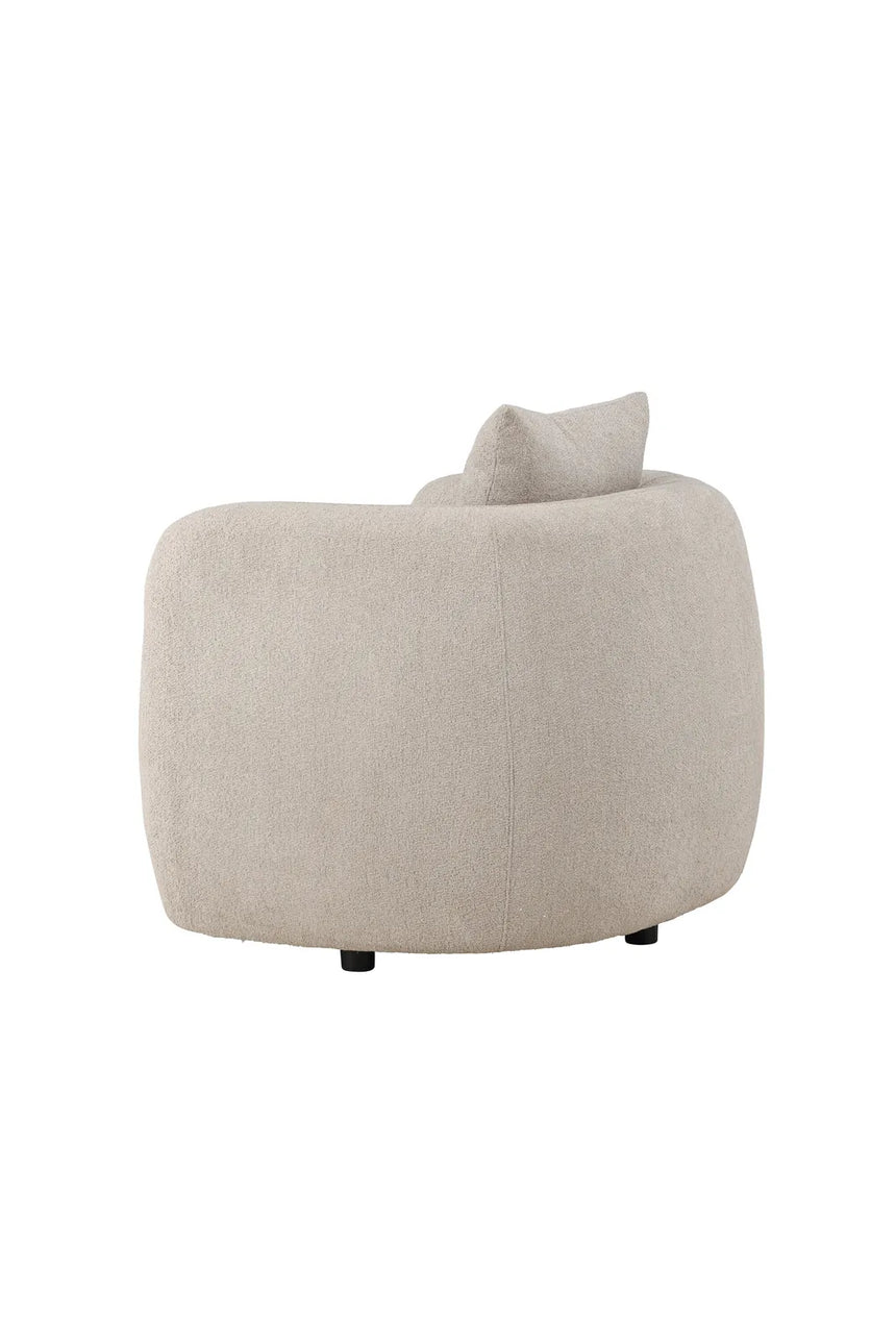 Sessel Cielo in beige boucle, 110x97x72 cm von Venture Home – Bild 5