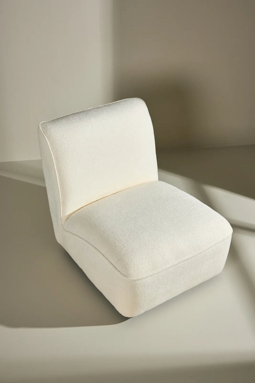 Sessel My aus weißem Bouclé von Venture Home – Bild 14