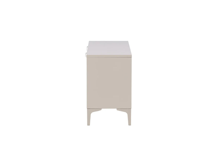 TV-Schrank aus Stahl in beige, 40x120x63 cm von Venture Home – Bild 21
