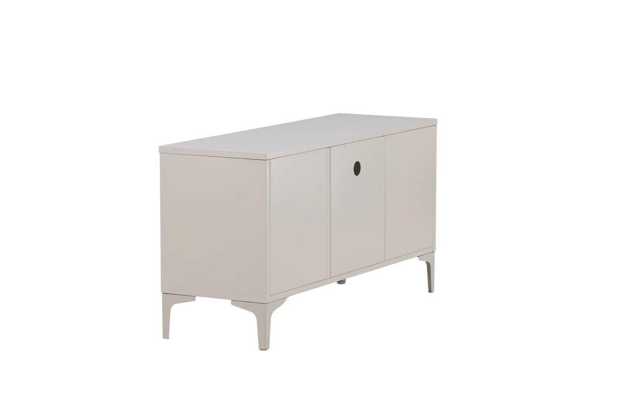 TV-Schrank aus Stahl in beige, 40x120x63 cm von Venture Home – Bild 22