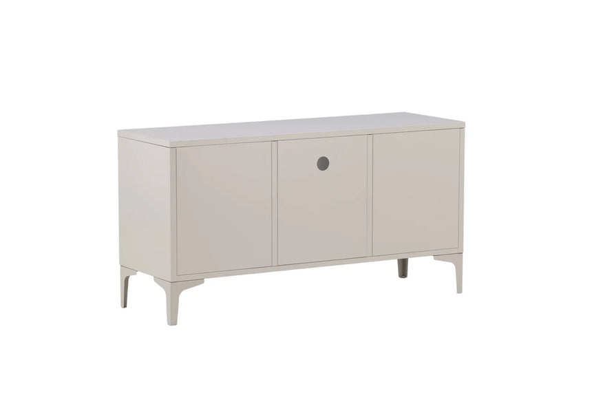 TV-Schrank aus Stahl in beige, 40x120x63 cm von Venture Home – Bild 23