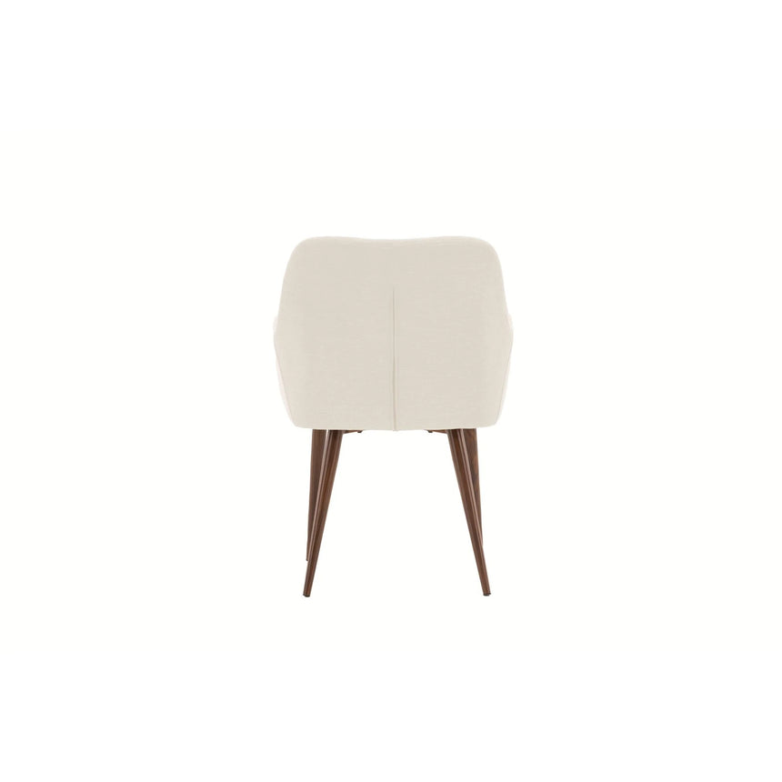 Tomorrow Esszimmerstuhl Mocca / Beige Leinen von Venture Home – Produktbild 10