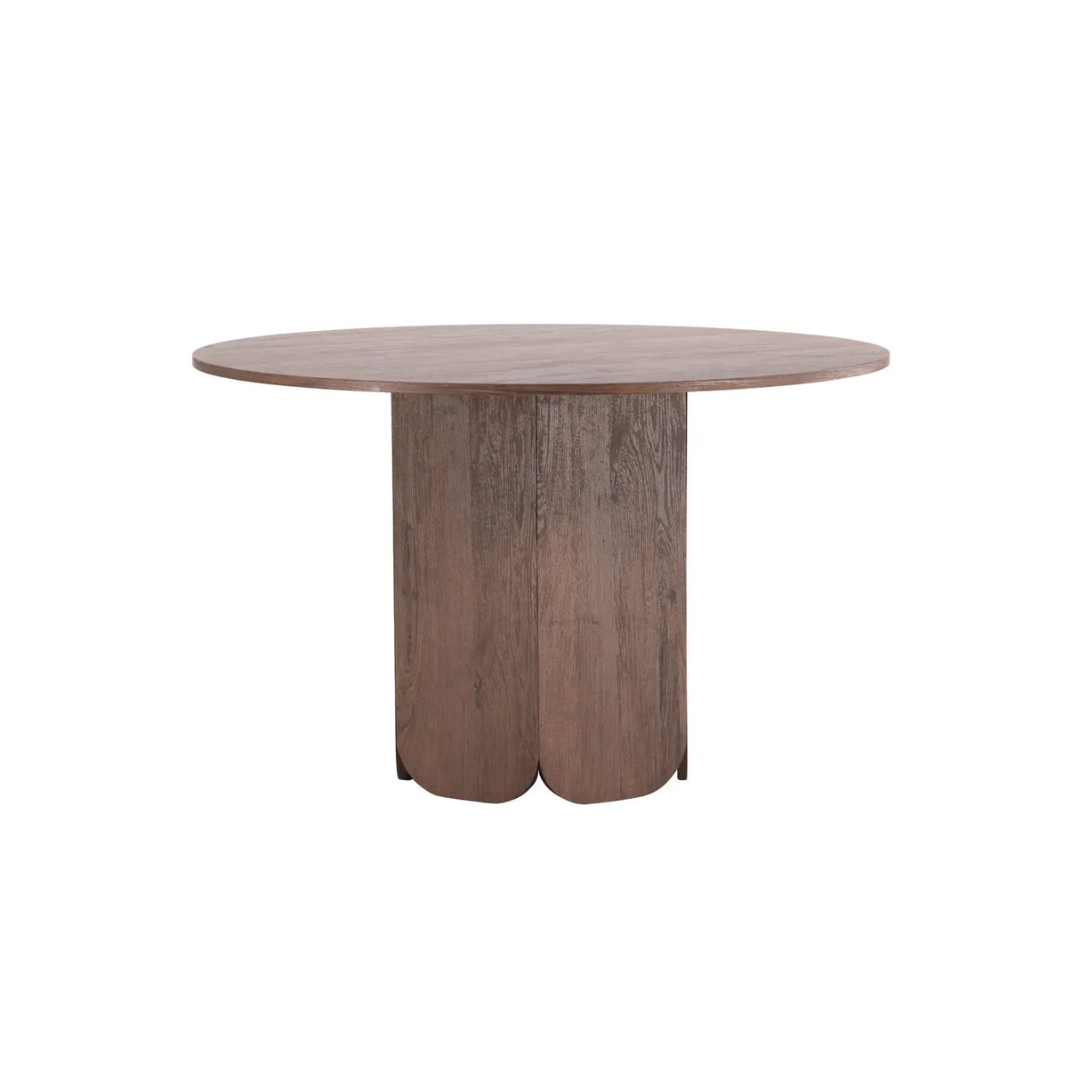 Tekla Runder Esstisch MDF mit 3D-Papier 120x75 cm - ZEN ZONE Furniture