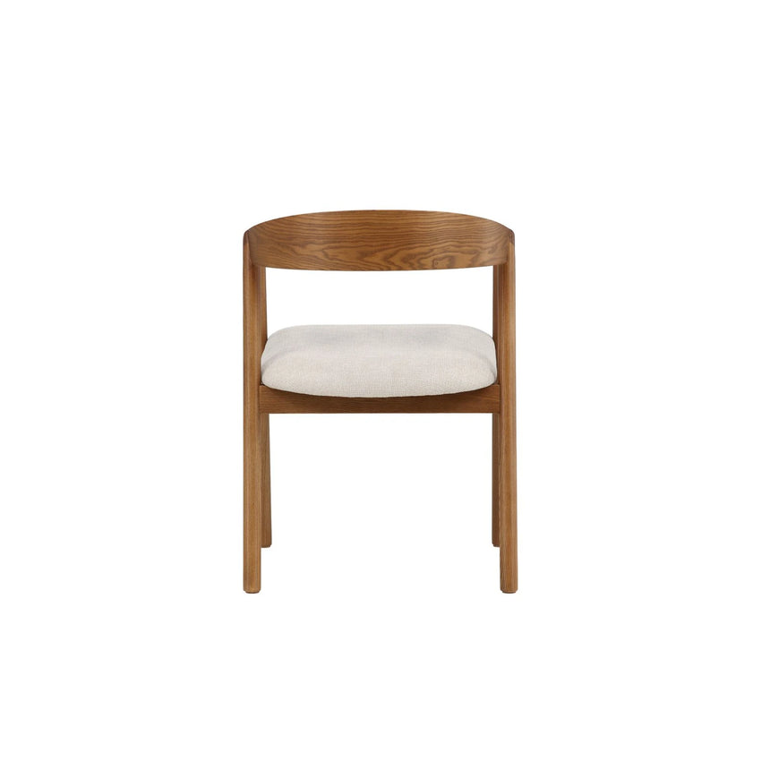 Långön Esszimmerstuhl 2er-Pack - Braun Esche / Beige Stoff von Vind – Produktbild 14