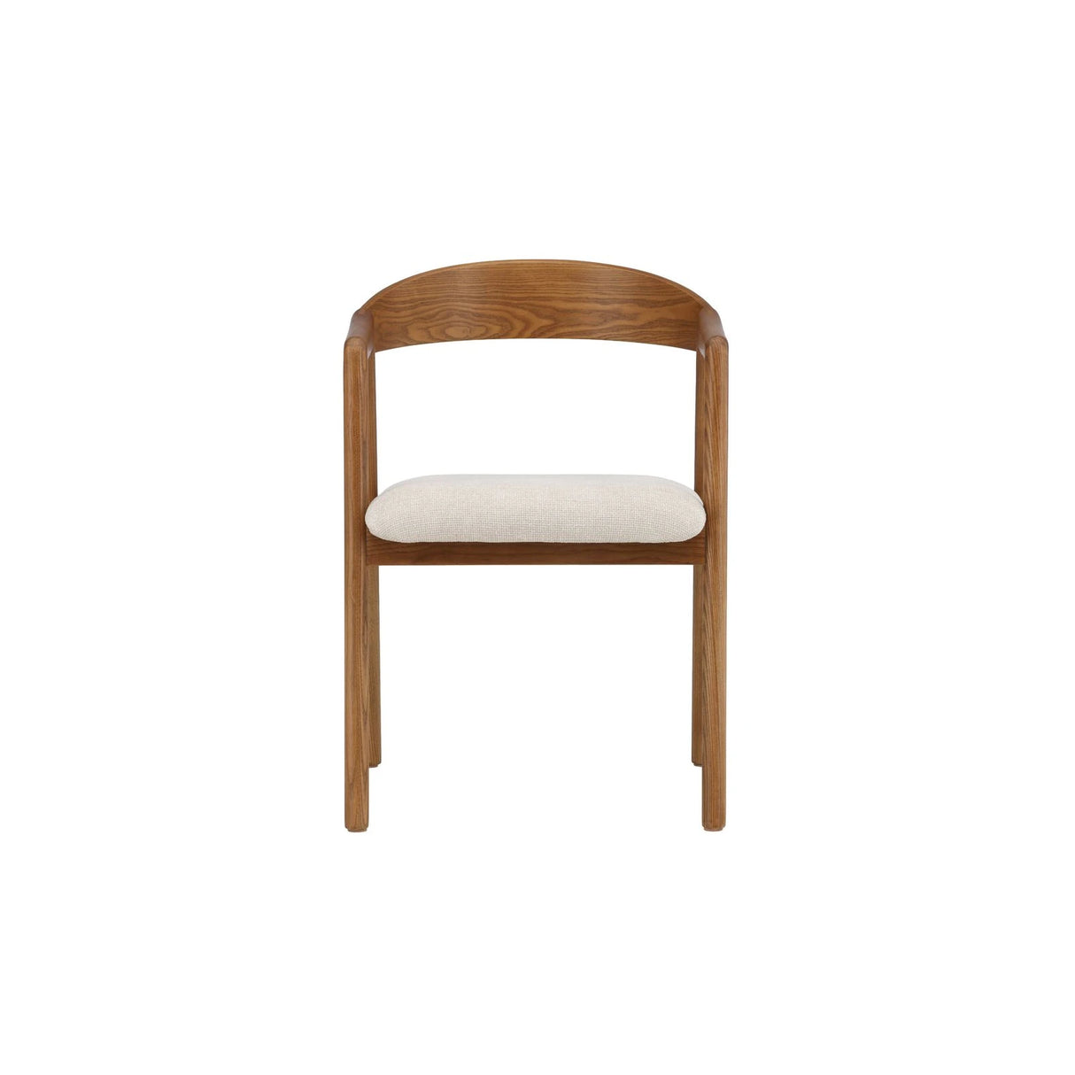 Långön Esszimmerstuhl 2er-Pack - Braun Esche / Beige Stoff von Vind – Produktbild 7