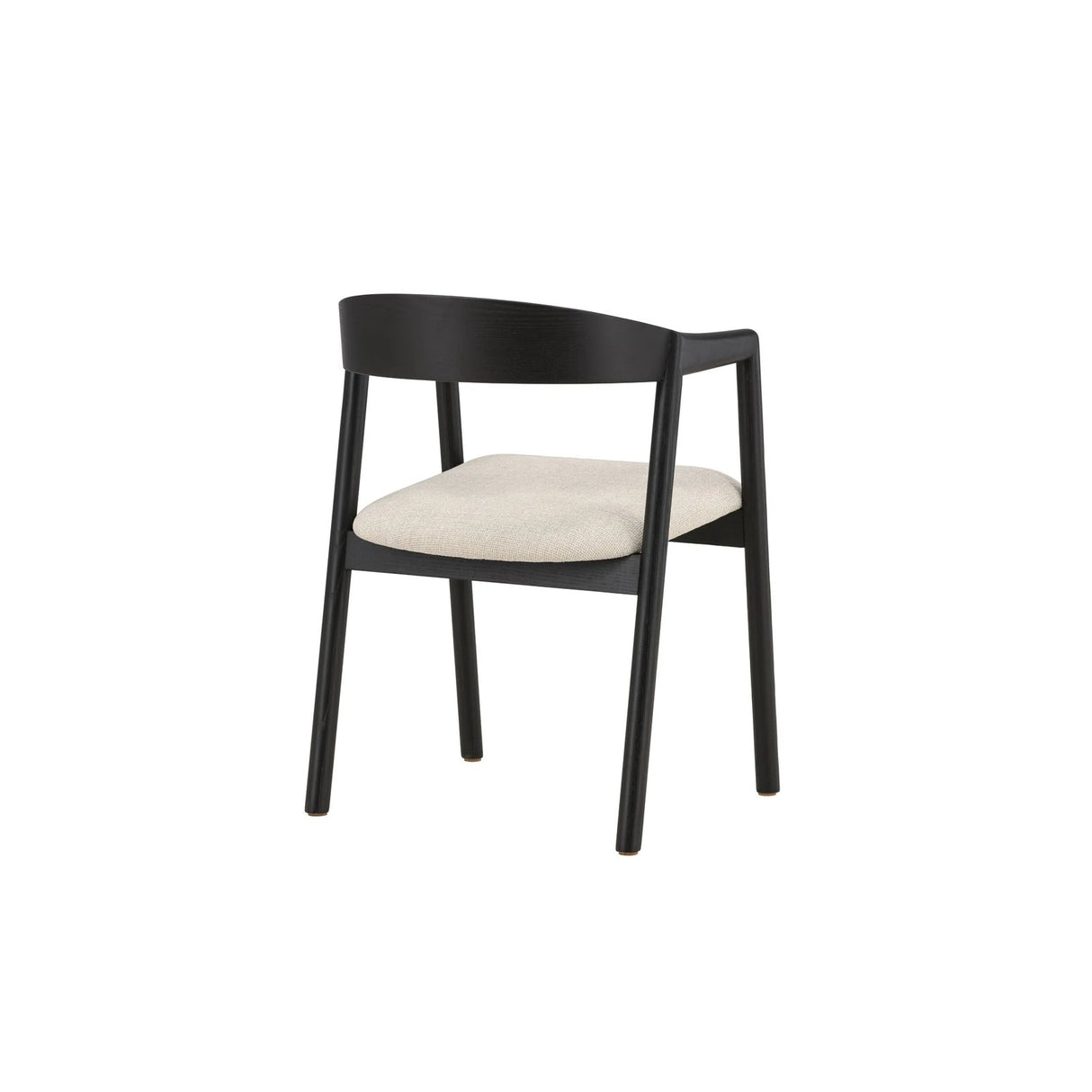 Långön Esszimmerstuhl 2er-Pack - Schwarz / Beige Stoff von Vind – Produktbild 15