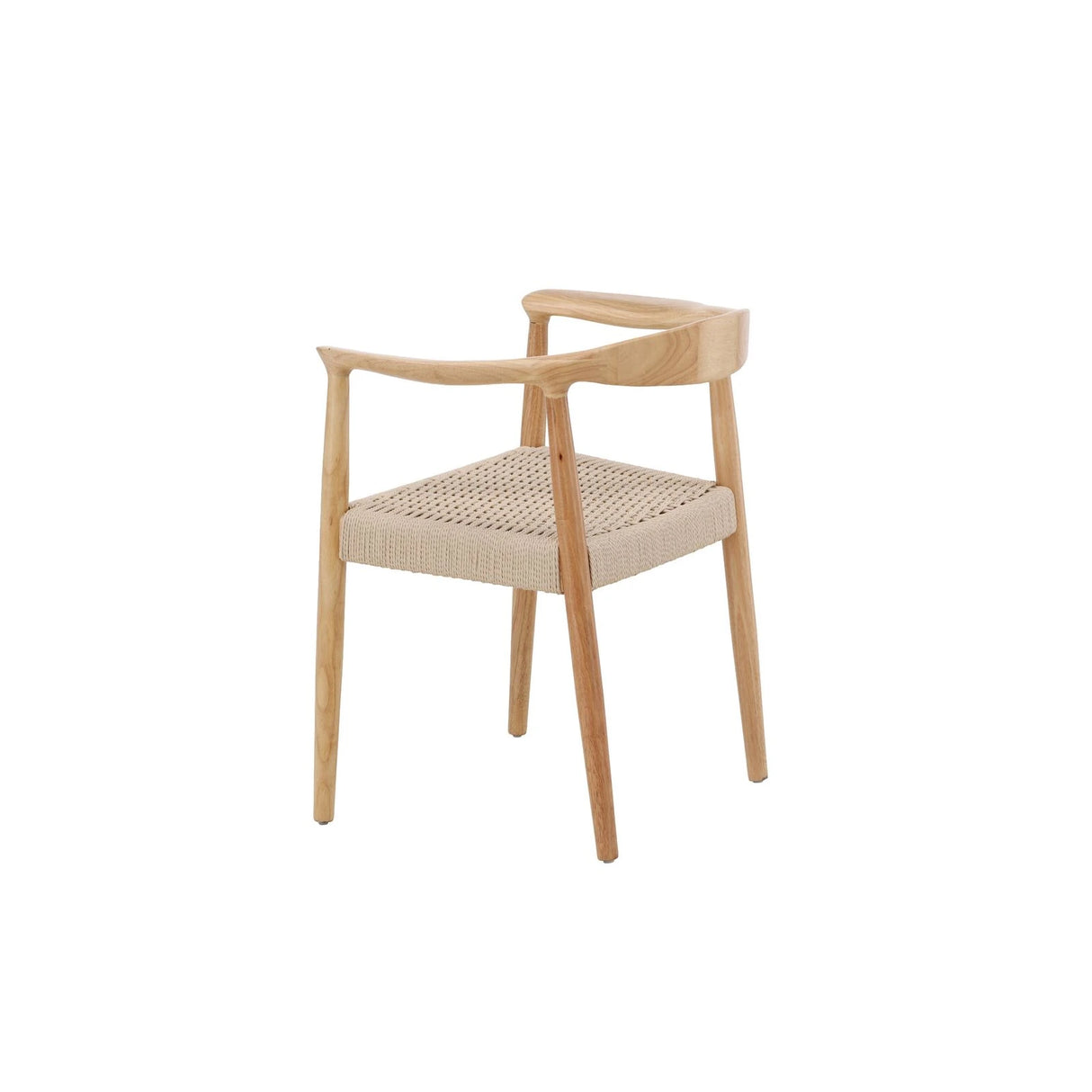 Lovön Esszimmerstuhl 2er-Pack - Gummibaumrahmen Whitewash / Seil in Beige von Vind – Produktbild 10