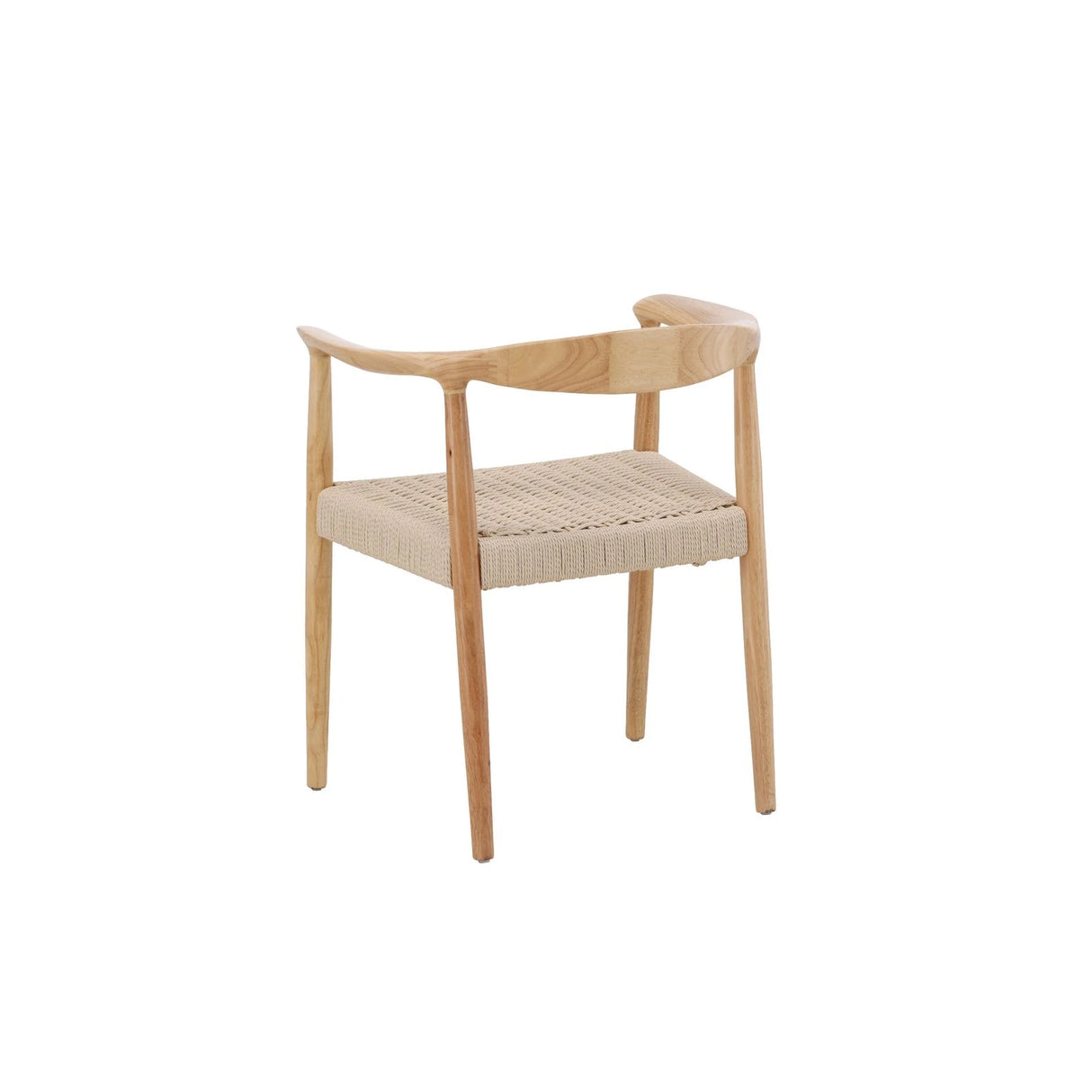 Lovön Esszimmerstuhl 2er-Pack - Gummibaumrahmen Whitewash / Seil in Beige von Vind – Produktbild 11