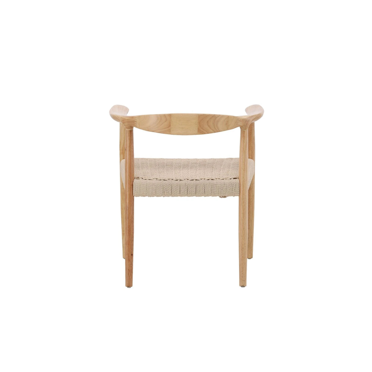 Lovön Esszimmerstuhl 2er-Pack - Gummibaumrahmen Whitewash / Seil in Beige von Vind – Produktbild 12