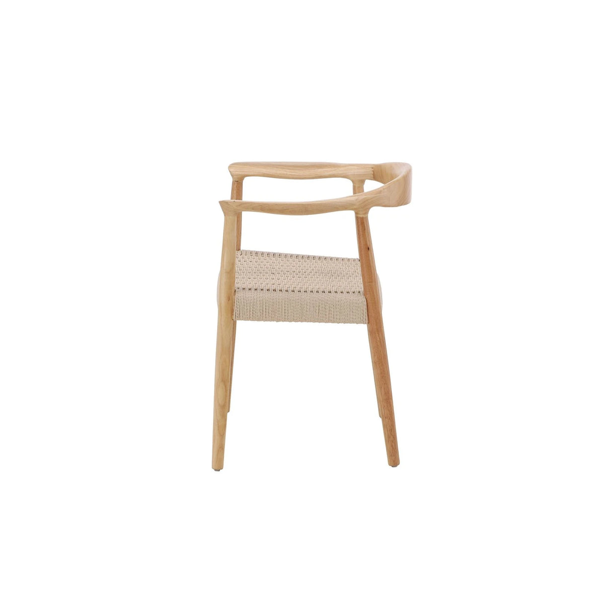 Lovön Esszimmerstuhl 2er-Pack - Gummibaumrahmen Whitewash / Seil in Beige von Vind – Produktbild 9