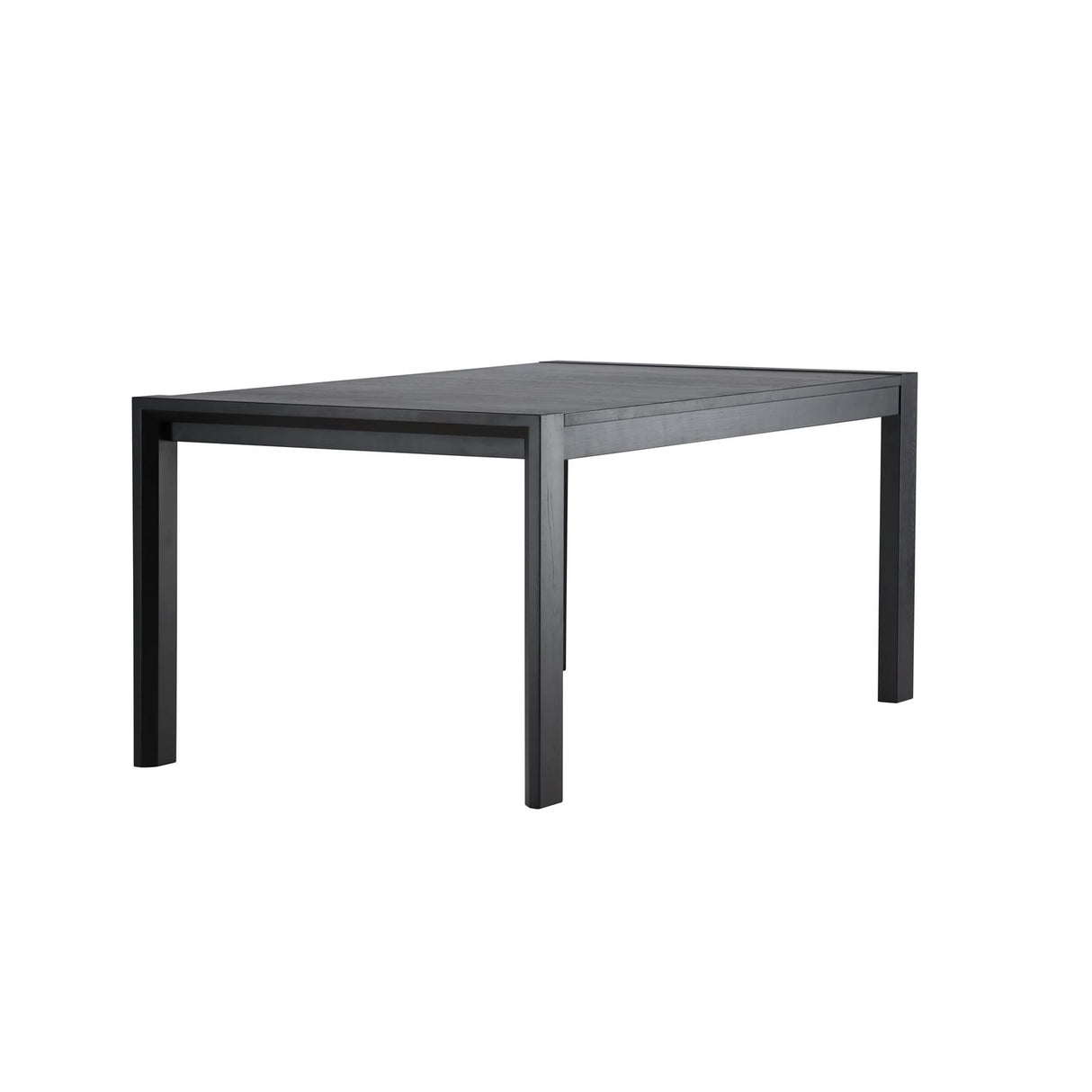 Slider Esstisch 250x95x75 cm - Schwarz / Massivholz Eichenfurnier von Vind – Produktbild 12