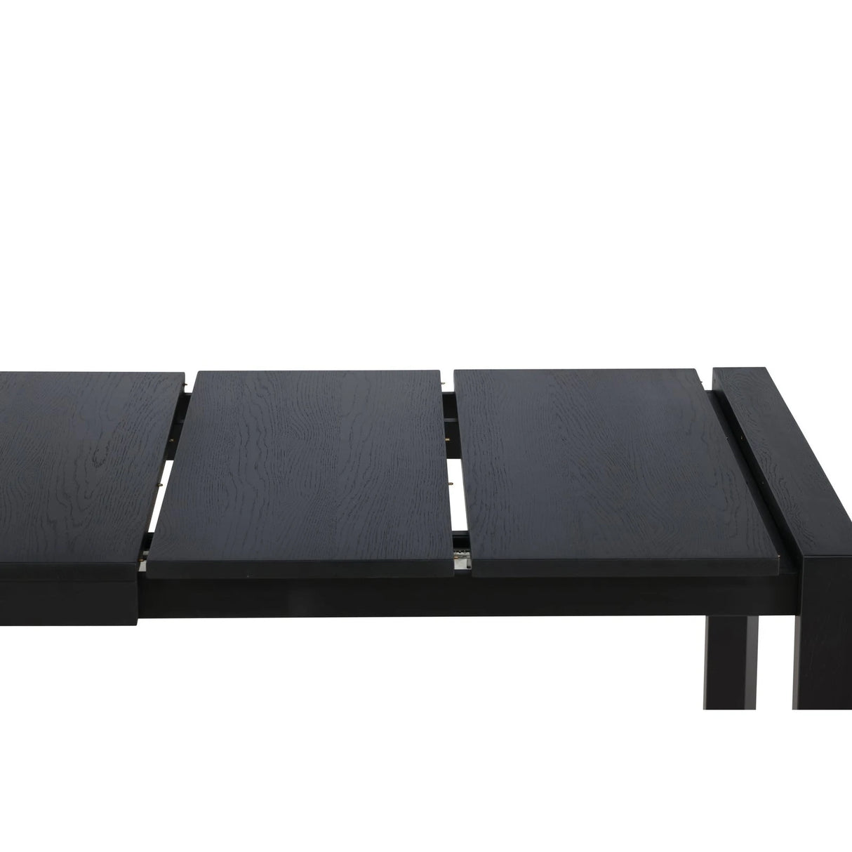 Slider Esstisch 250x95x75 cm - Schwarz / Massivholz Eichenfurnier von Vind – Produktbild 32