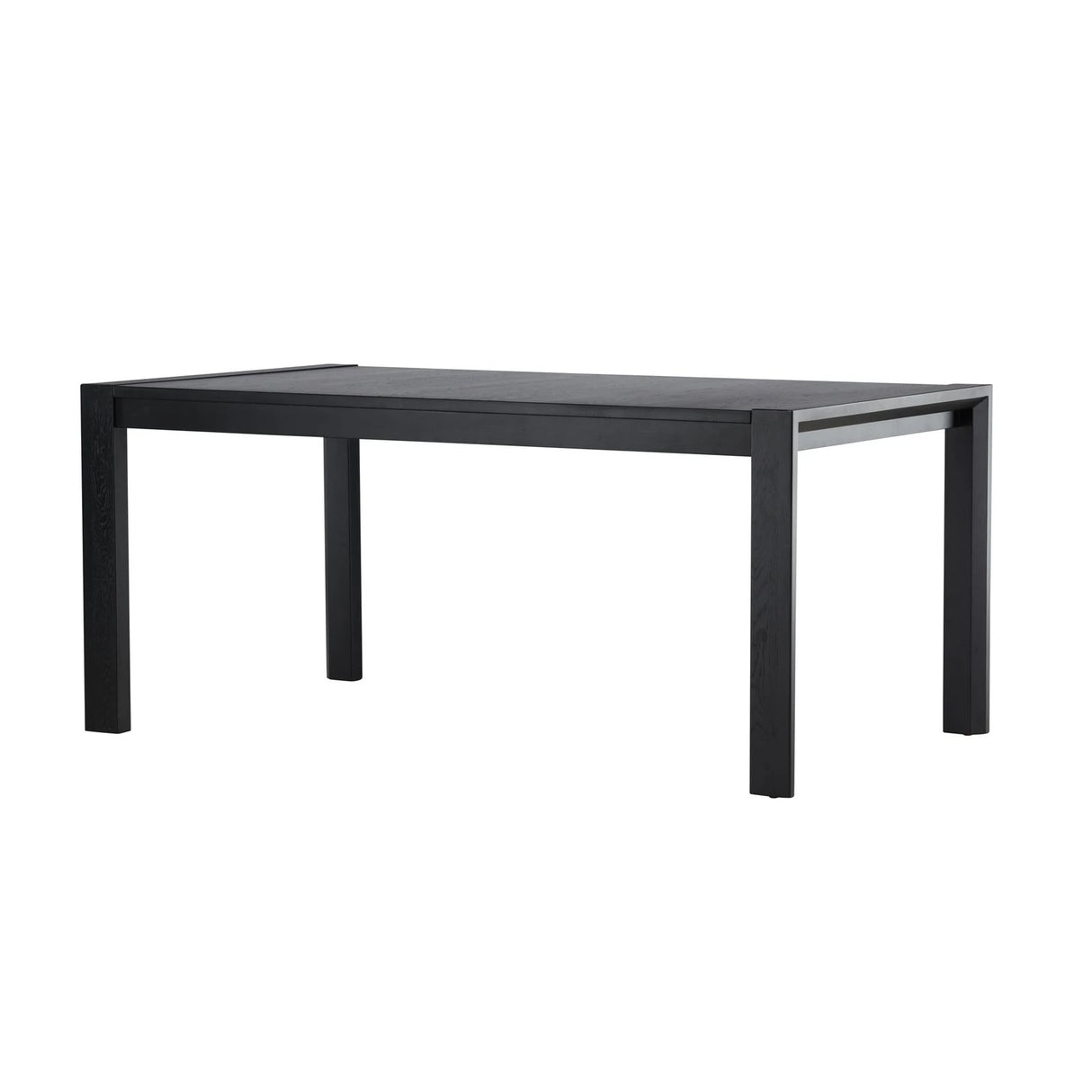 Slider Esstisch 250x95x75 cm - Schwarz / Massivholz Eichenfurnier von Vind – Produktbild 9