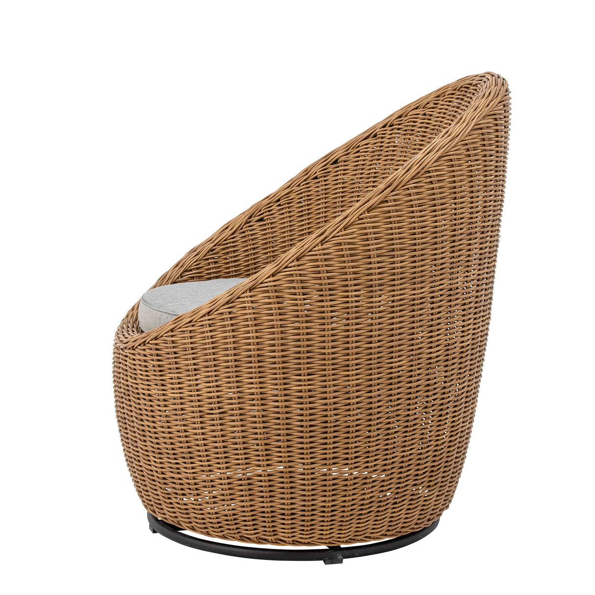 Roccas Loungesessel, Braun, Polyrattan - ZEN ZONE Furniture