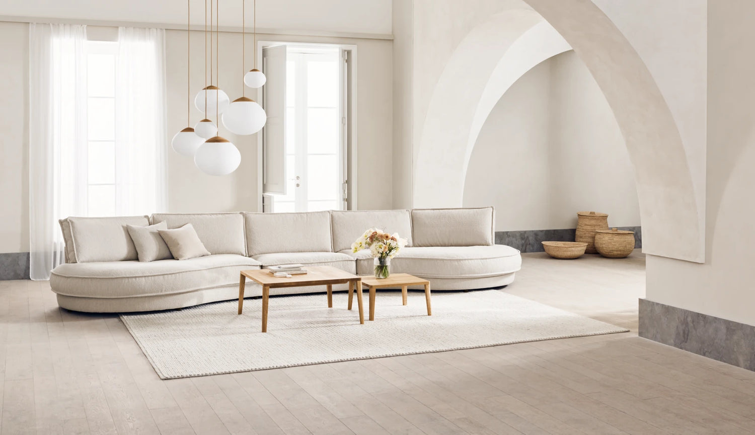 Graceful Couchtisch aus massiver Eiche 120 x 60, H32 cm - ZEN ZONE Furniture