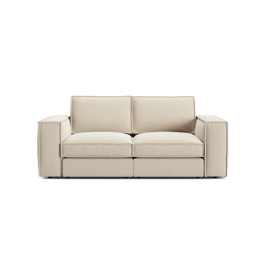 Pola 2-Sitzer Sofa aus Samt oder Strukturstoff, 206x103 cm - ZEN ZONE Furniture
