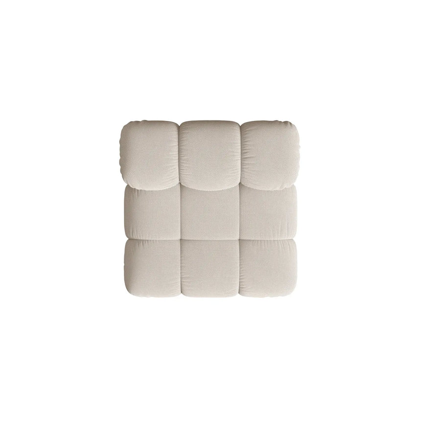 Bellis Modulares Sofa Einzelmodul in Samt oder 3D-Stoff, 94 cm - ZEN ZONE Furniture