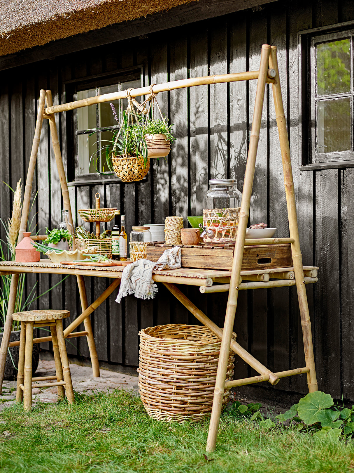 Malo Gartentisch, Natur, Bambus - ZEN ZONE Furniture