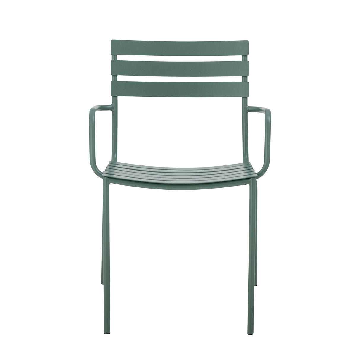 Monsi Gartenstuhl, Grün, Verzinktes Metall - ZEN ZONE Furniture