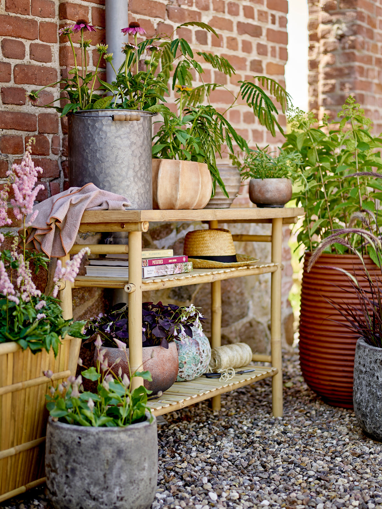 Sole Beistelltisch, Natur, Bambus - ZEN ZONE Furniture