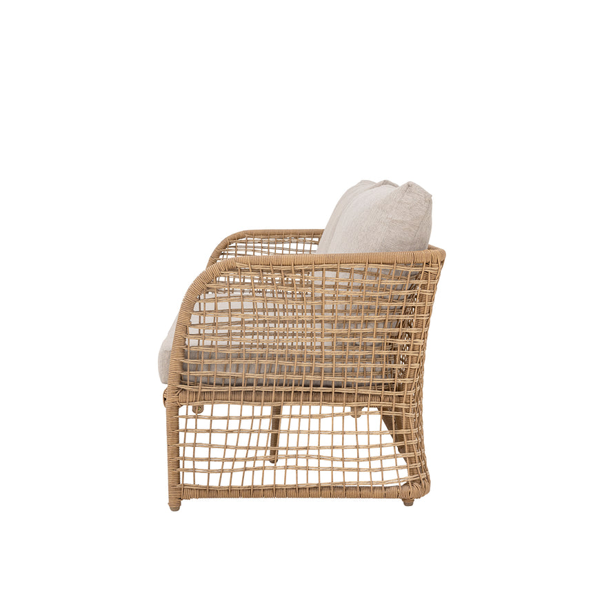 Penzano Sofa, Natur, Polyrattan - ZEN ZONE Furniture