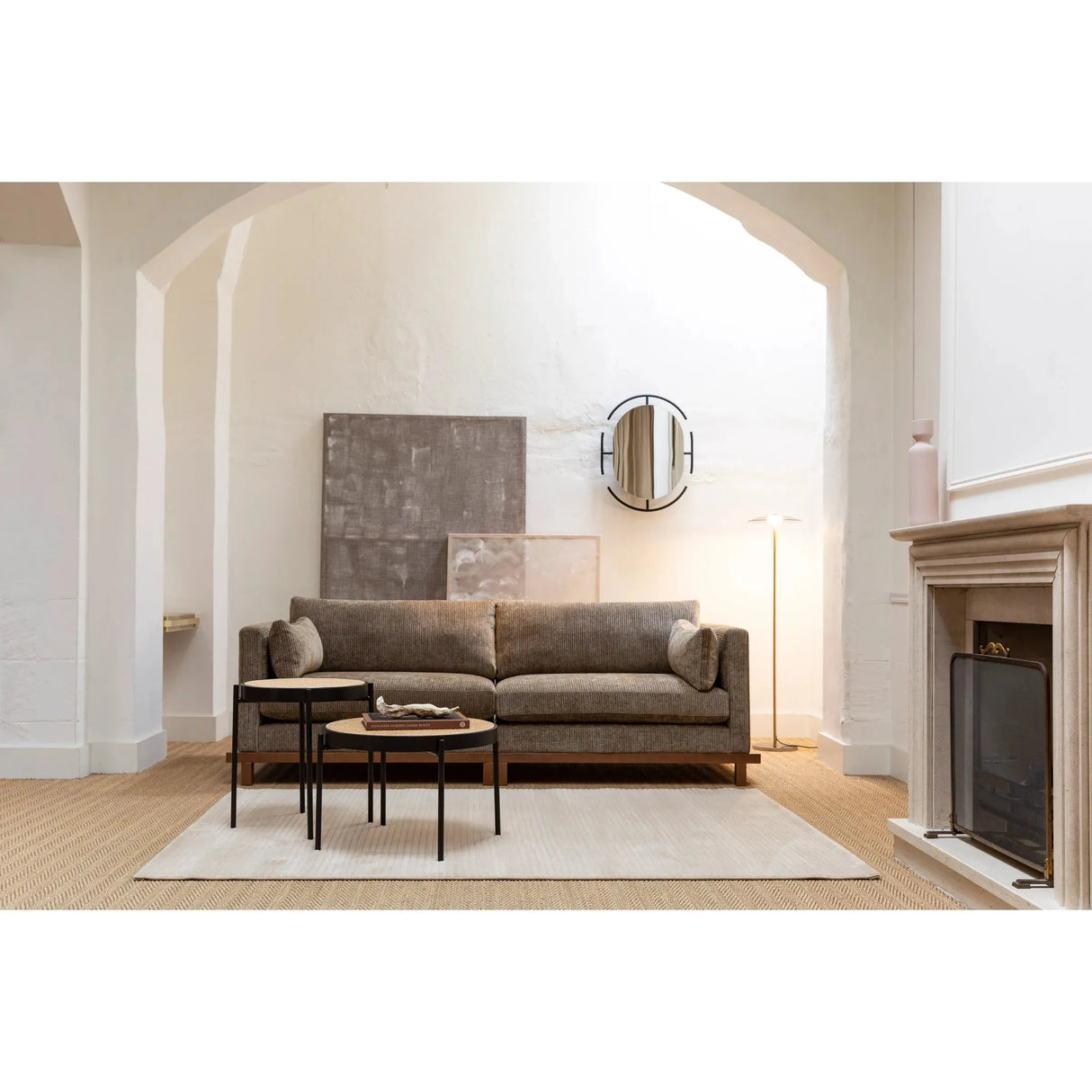 Blossom Sofa 3-Sitzer Moos 230x101cm von Zuiver – Produktbild 6