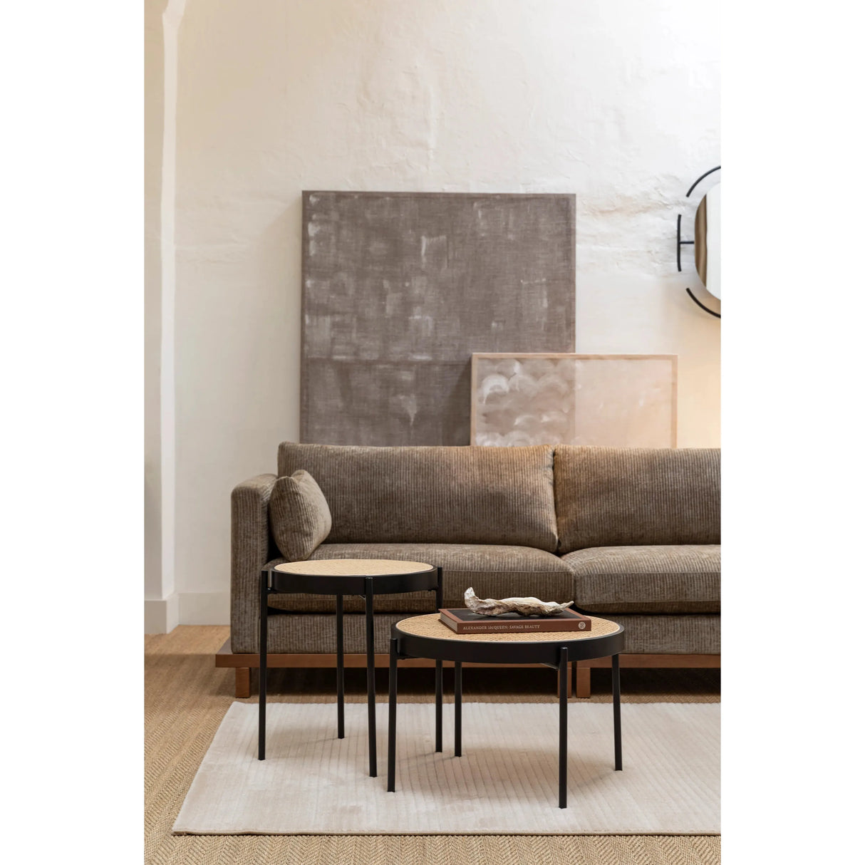 Blossom Sofa 3-Sitzer Moos 230x101cm von Zuiver – Produktbild 7