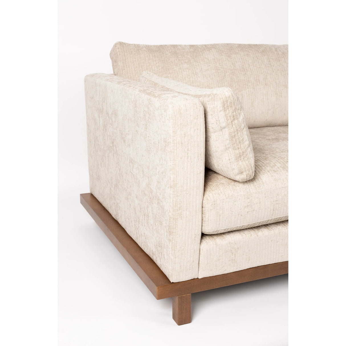Blossom Sofa 3-Sitzer Sand 230x101cm von Zuiver – Produktbild 2