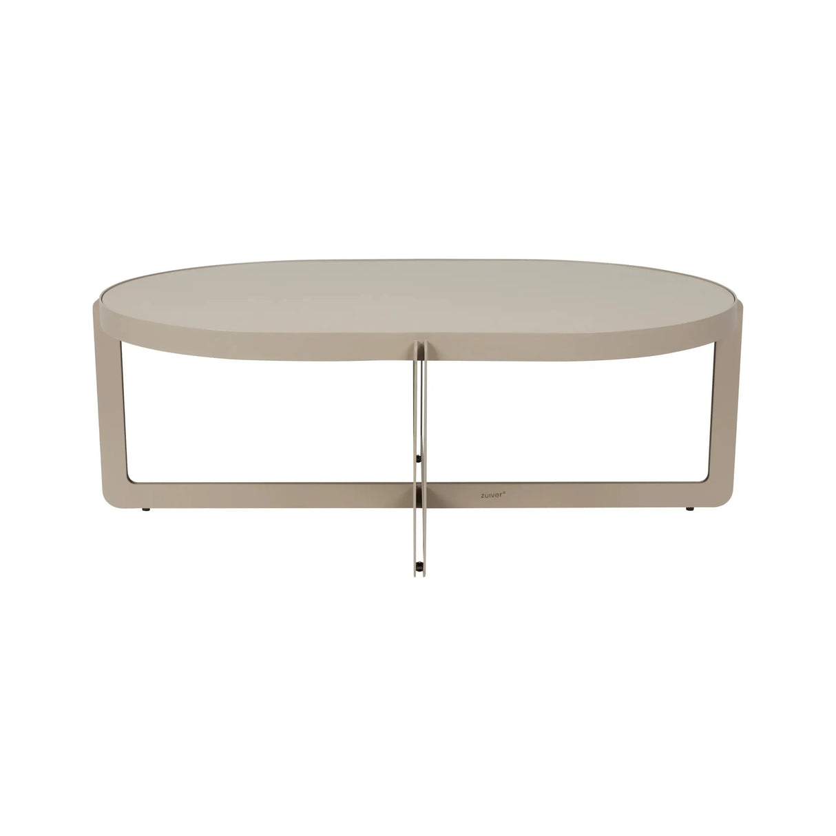 Couchtisch Centre Oval Beige 102x68cm von Zuiver – Produktbild 4