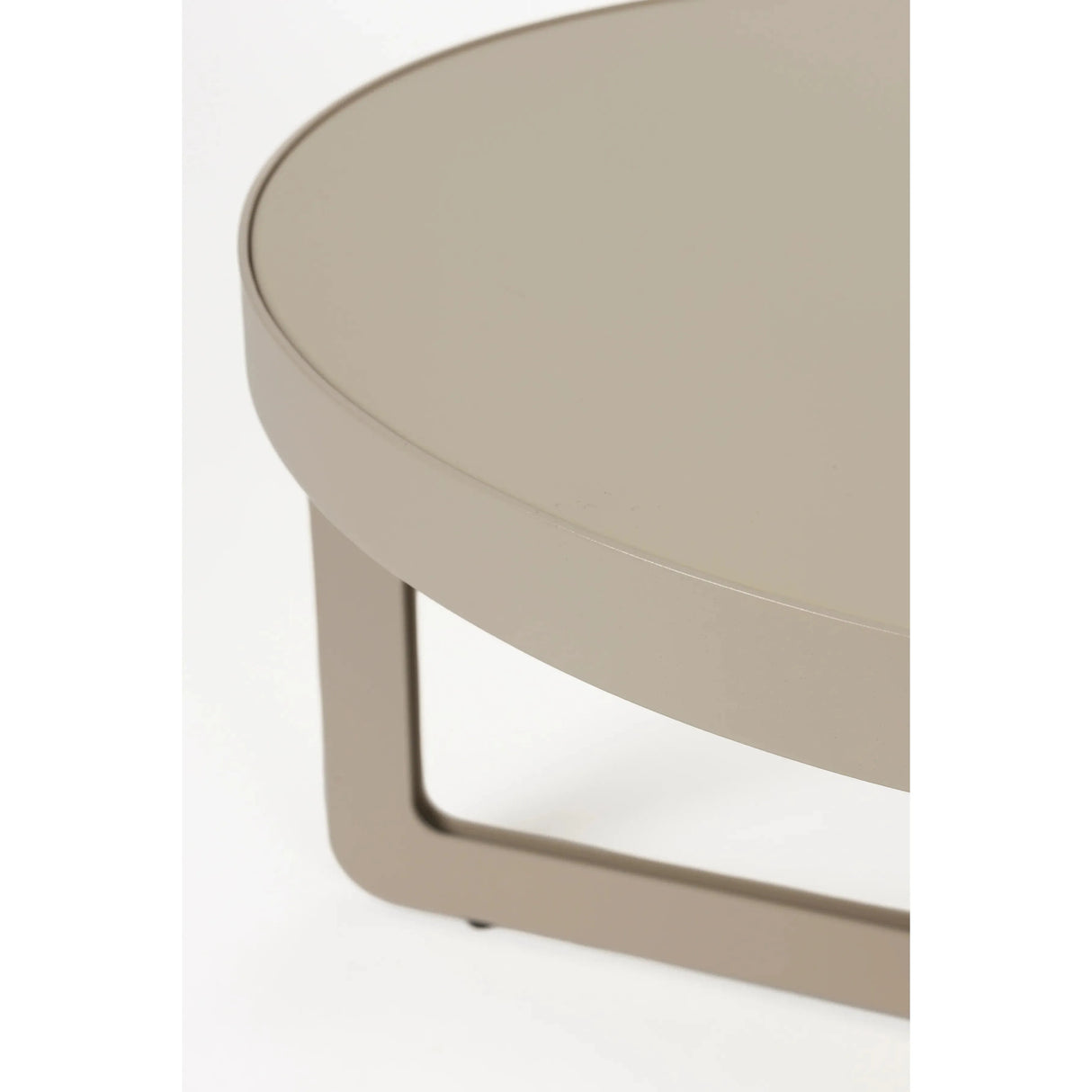 Couchtisch Centre Oval Beige 102x68cm von Zuiver – Produktbild 5