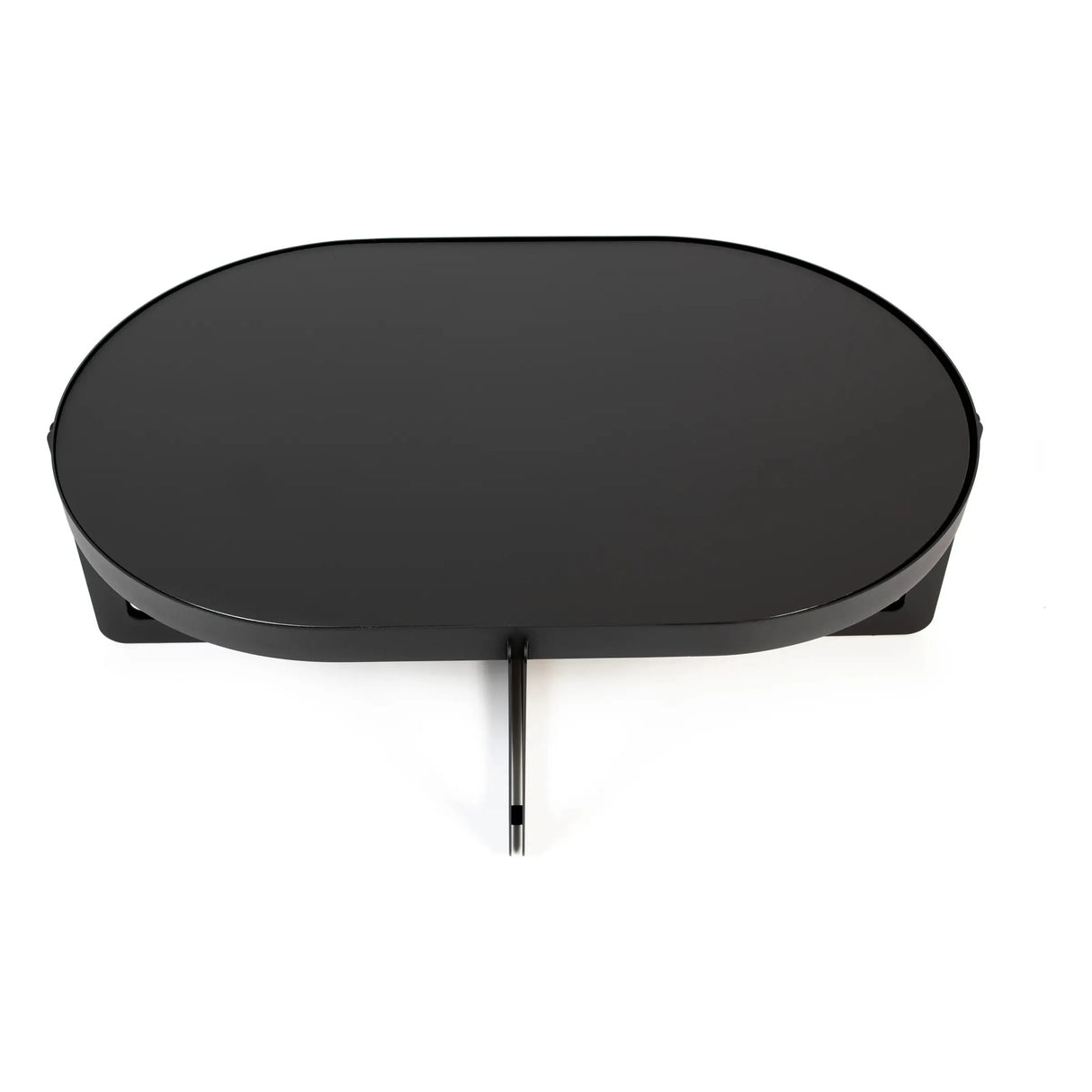 Couchtisch Centre Oval Schwarz 102x68cm von Zuiver – Produktbild 3