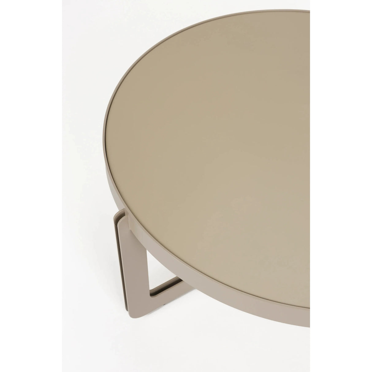 Couchtisch Centre Rund Beige 68x68cm von Zuiver – Produktbild 2