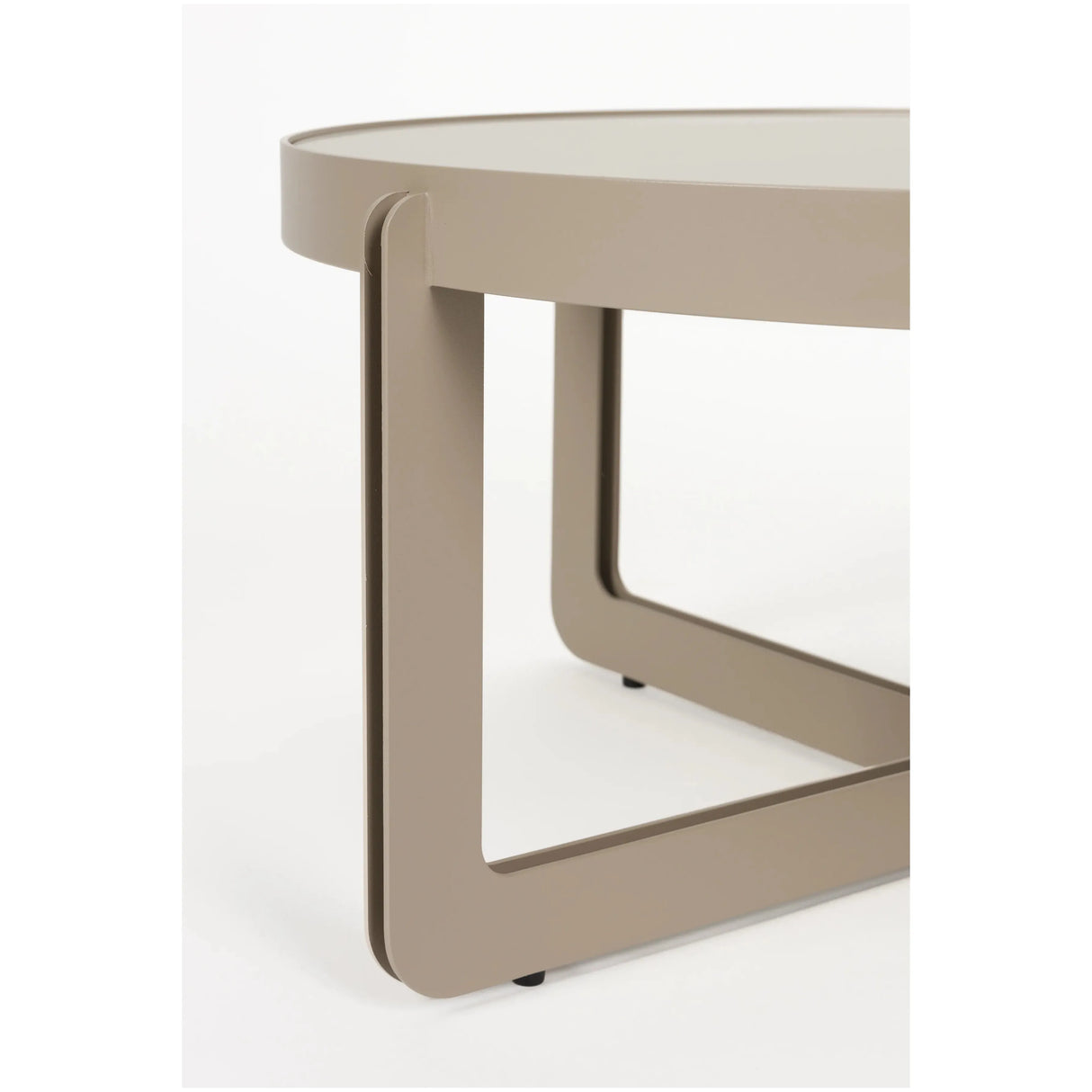 Couchtisch Centre Rund Beige 68x68cm von Zuiver – Produktbild 5