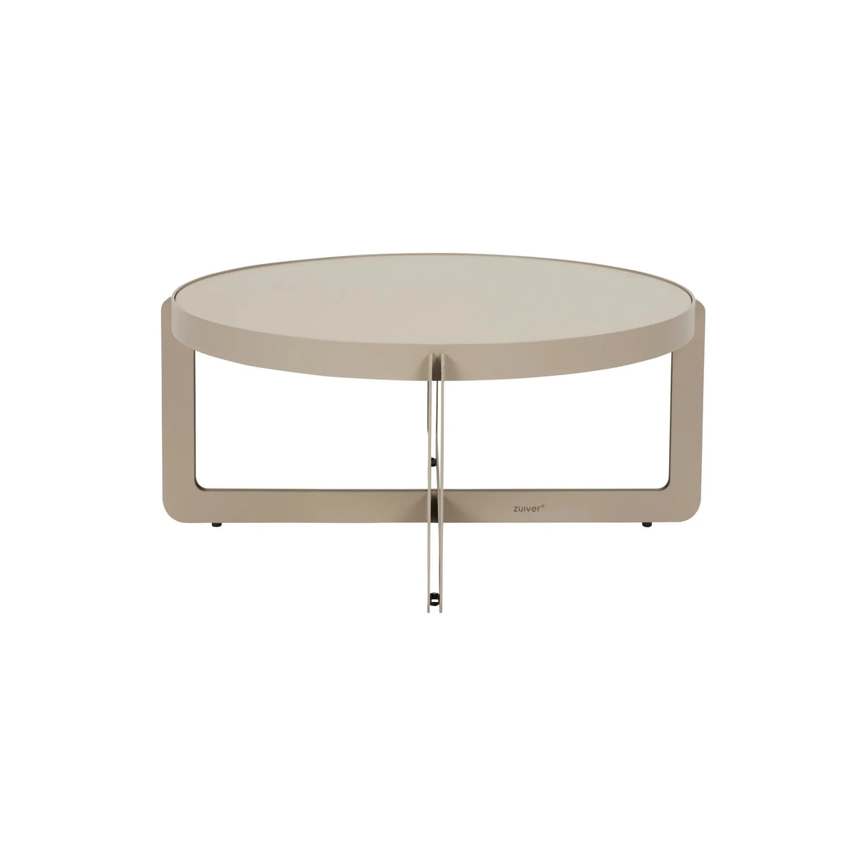 Couchtisch Centre Rund Beige 68x68cm von Zuiver – Produktbild 6